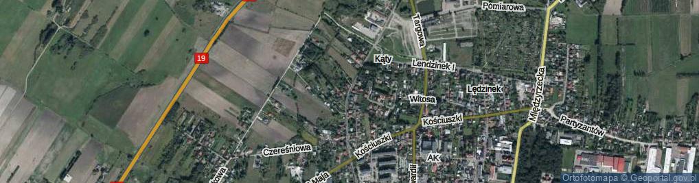 Zdjęcie satelitarne Bohaterów ul.